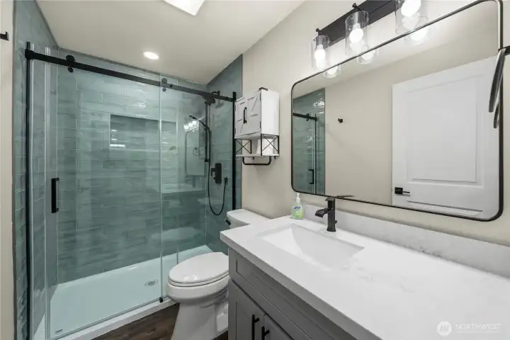 Newly renovated bathrooms throughout.