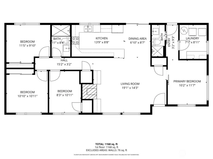 Flexible floorplan