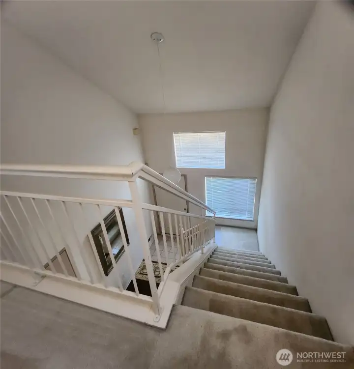 Stair way leading down