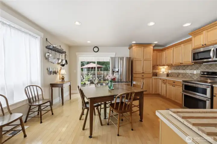 Kitchen off the living room