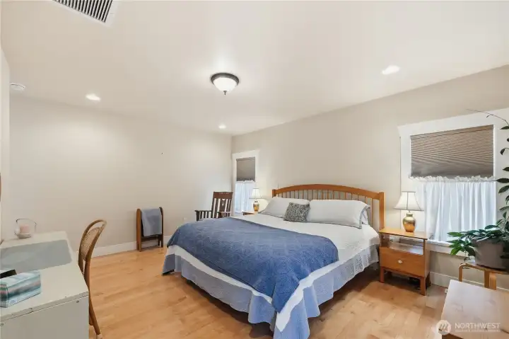 Primary bedroom on the main floor
