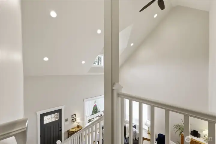Upstairs landing