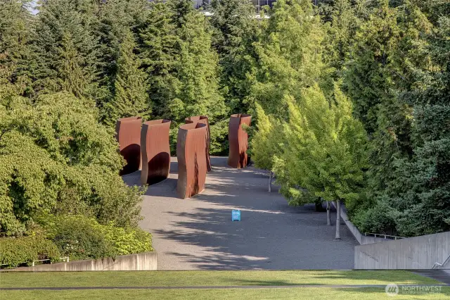 Sculpture Park famous WAVE.
