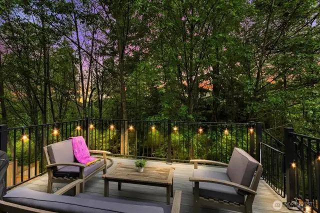 patio at night