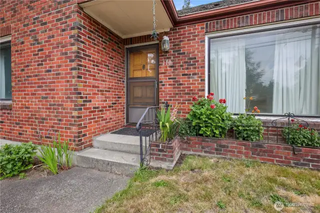 original brick home