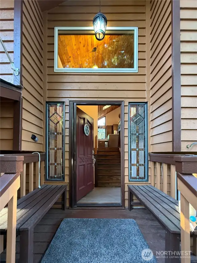 Front door entrance