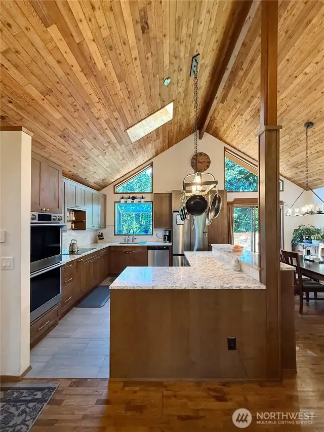 Vaulted ceilings
