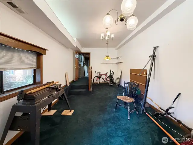 Lower level finished basement with private entrance