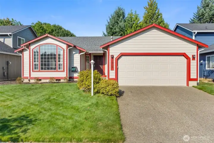 Move-in Ready home in Olympia's Greenfield neighborhood. The home is the 2nd from the end of the street for nice privacy and no through traffic.