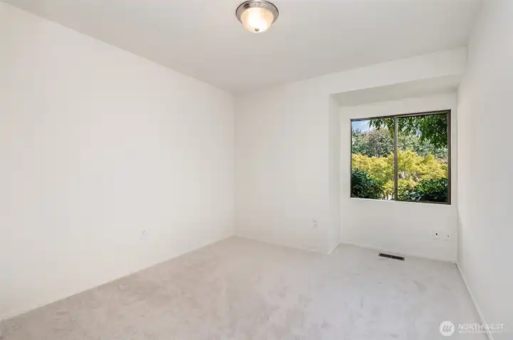 One of two guest bedrooms