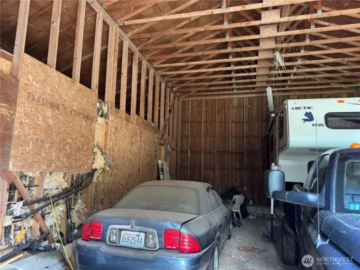 Another interior of the barn