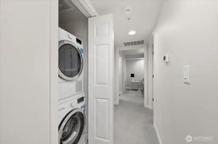 Washer and Dryer in unit