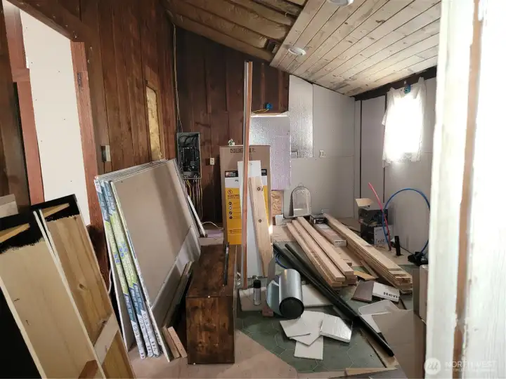 Suggested kitchen space
