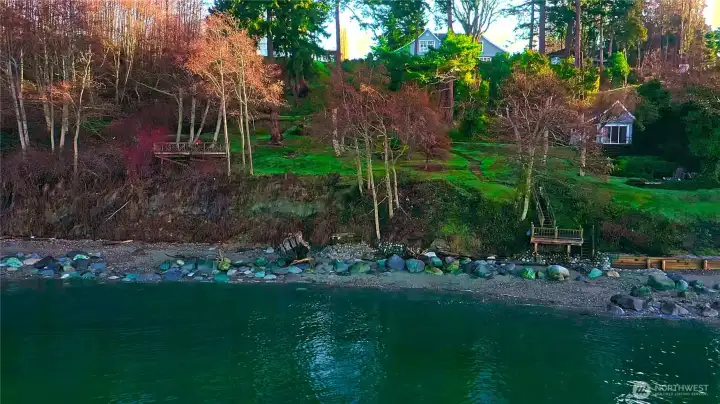 Neighboring property lower level.