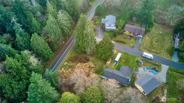 Beautiful cleared lot at the corner of Donegal Drive and Johnson Road in one of the most prestigious neighborhoods in Point Roberts!