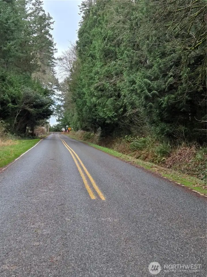 Looking East on Johnson
