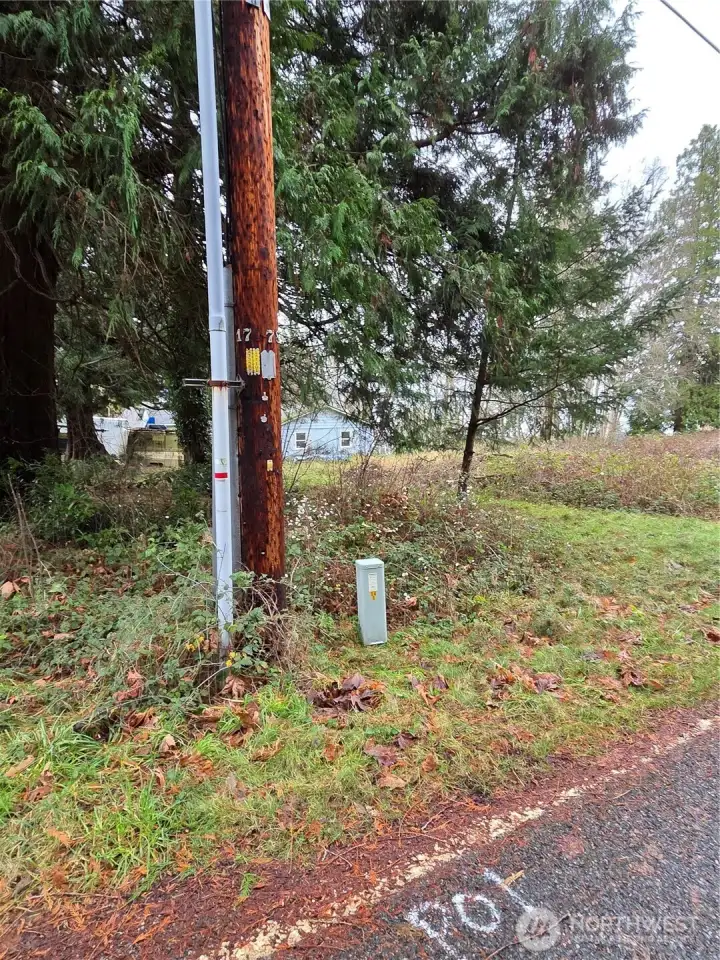 Electric available on the property