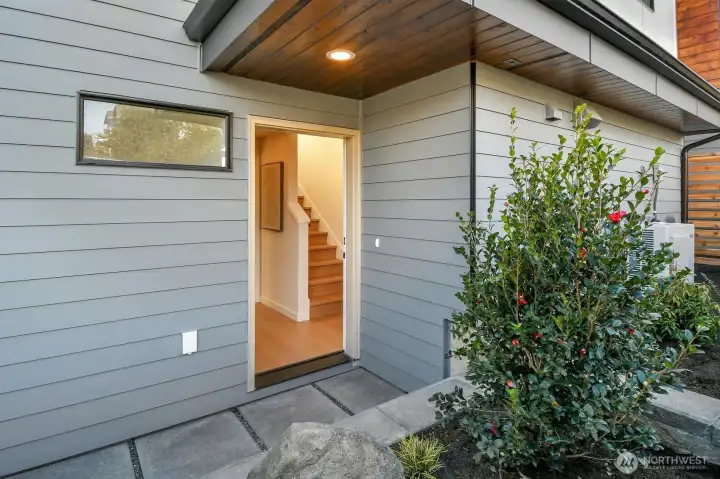 and onsite parking for 2 cars,