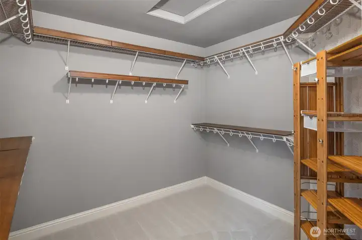 Primary closet + closet system