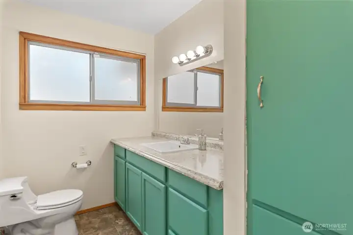 2 of 3 bathrooms