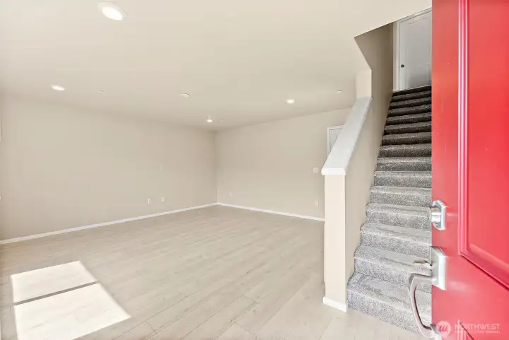 Rec Room ~ Lower level living space ~ Creative Space