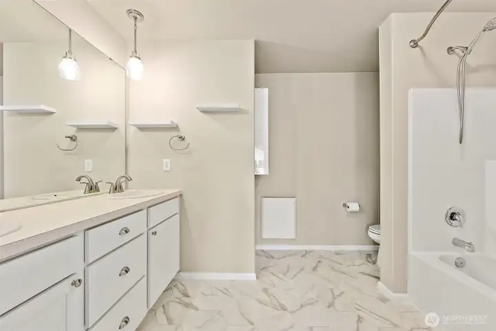 Primary Bath Double Sinks