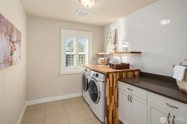 1 of 2 Laundry Rooms