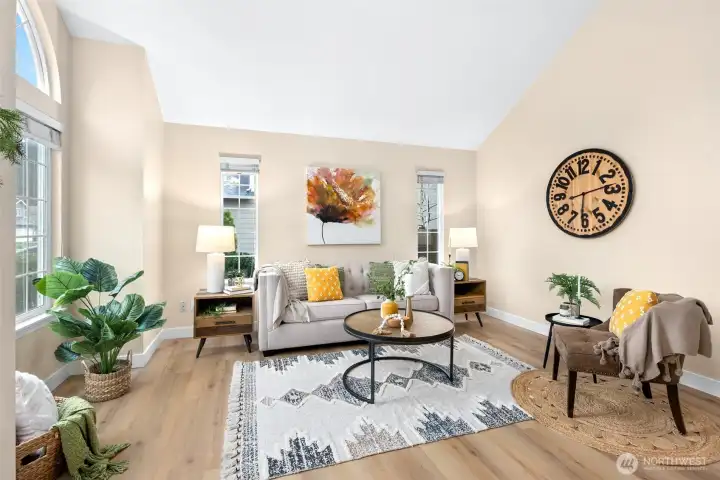 Brand new LVP and trim throughout the entire downstairs.