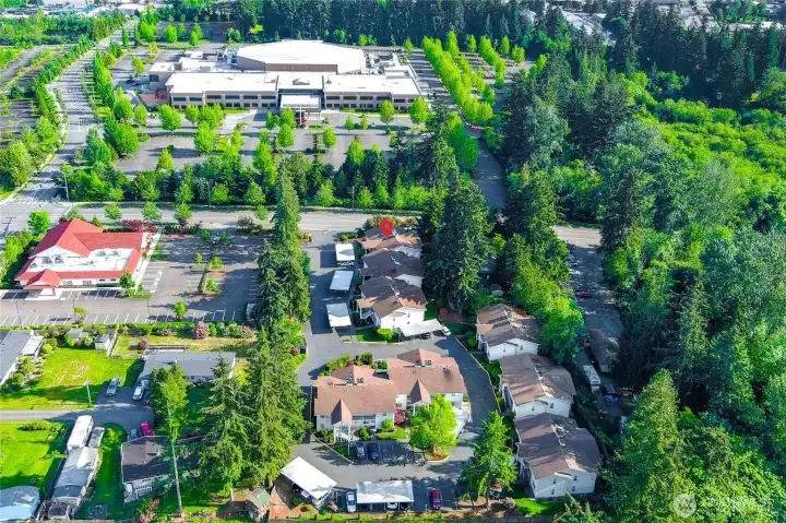 This is a private and serene complex