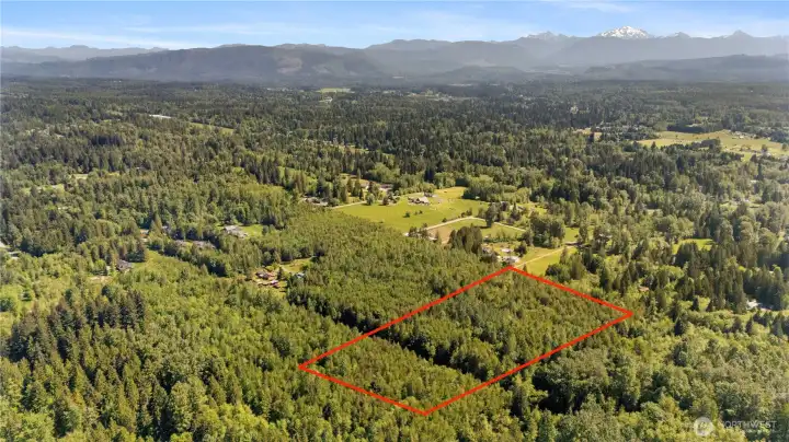 Public Gas line easement through back of the property. Drawn boundary lines are approximate.