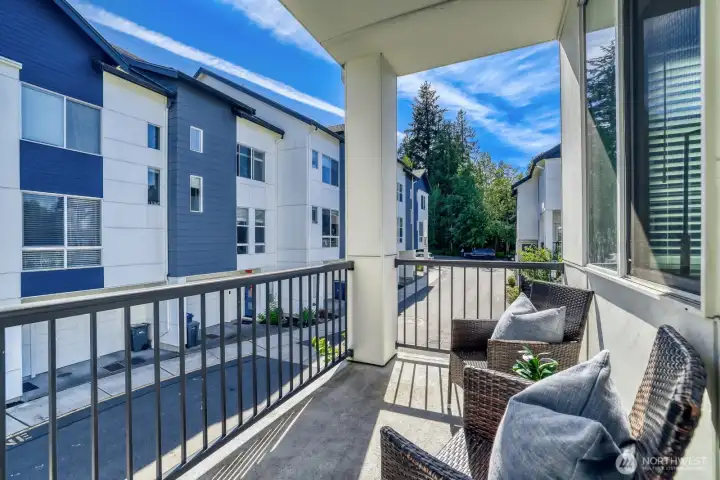 Main Level Walk-out Balcony