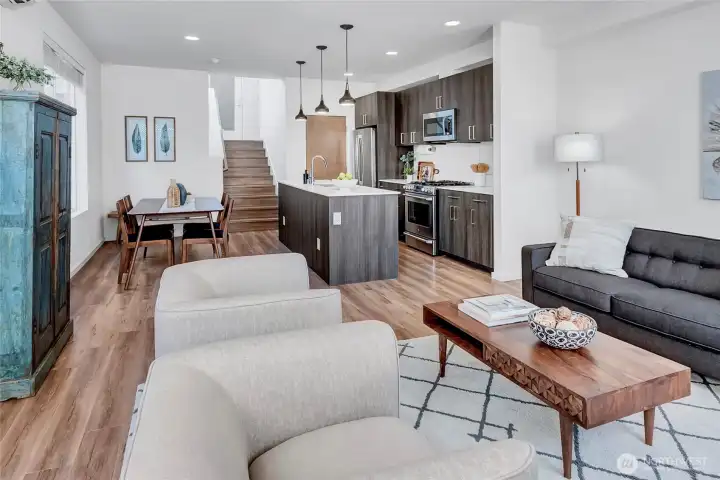 Spacious Open Living Areas That Flow Effortlessly for Gatherings Spacious Open Living Areas That Flow Effortlessly for Gatherings