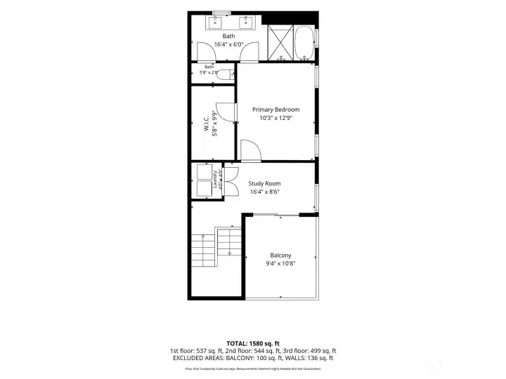 Floor Plan Primary Suite Floor Plan Primary Suite