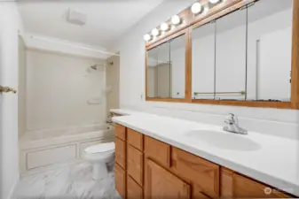 Upstairs Bathroom