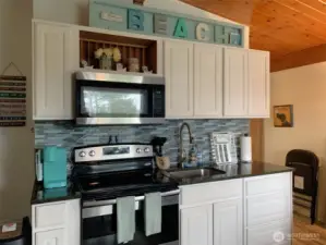 The kitchen.  All appliances are included.
