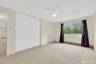 Lots of closet space in the primary