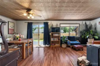 Worry free flooring throughout