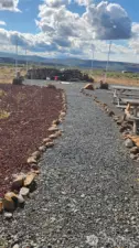 Firepit, picnic area