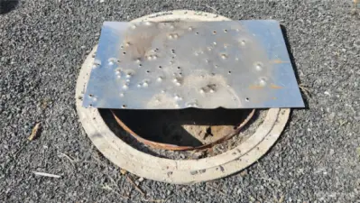 In ground fire pit
