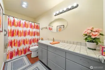 Main full bathroom