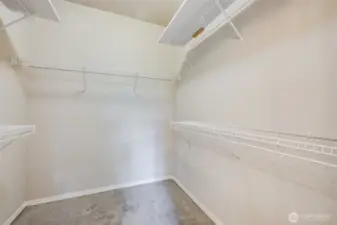 Primary Walk in Closet