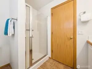 Everyone likes a large step-in shower!