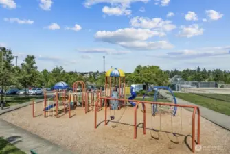 Neighborhood park just down the street!