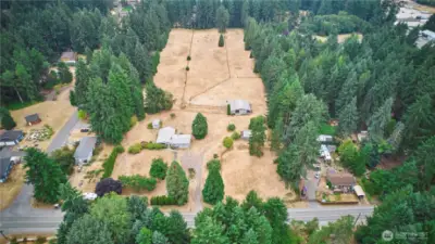 Home in conveniently located just minutes from shopping and grocery. Located right off of Cedar Rd.  Home offers a beautiful greenbelt around the pastures in the back.