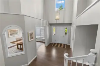 Lets head upstairs!