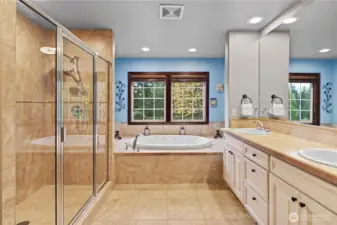 5-piece en-suite primary bath