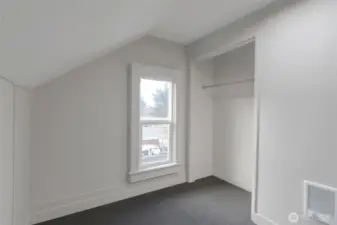 Smallest of the 4 bedrooms upstairs