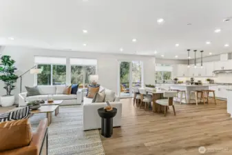 Pic is of model- Wow, look at all this space!