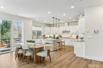 Pic is of model home