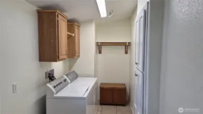 Large Laundry room off kitchen.